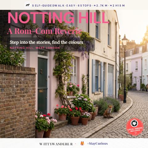 Notting Hill walking tour cover